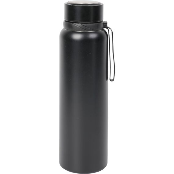 Promosyon ET-3525 Termos Siyah 1000 ml, Renk: Siyah, Ölçü: 1000 ml 