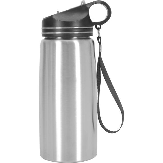Promosyon ET-3530 Emzikli Termos Gümüş 600 ml, Renk: Gümüş, Ölçü: 600 ml 