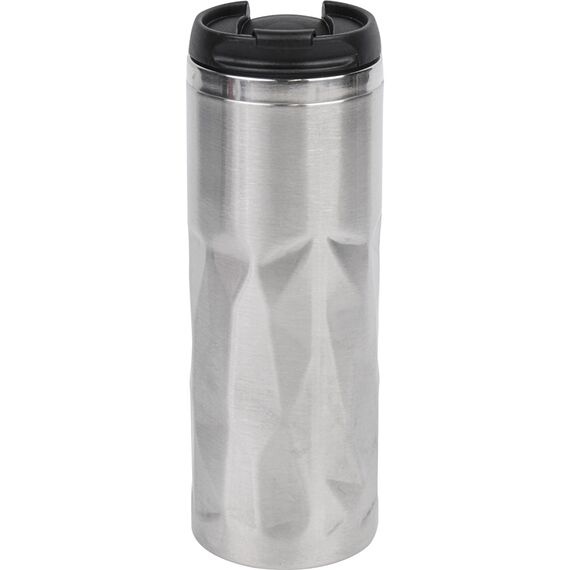 Promosyon ET-3950 Termos Gümüş 450 ml, Renk: Gümüş, Ölçü: 450 ml 