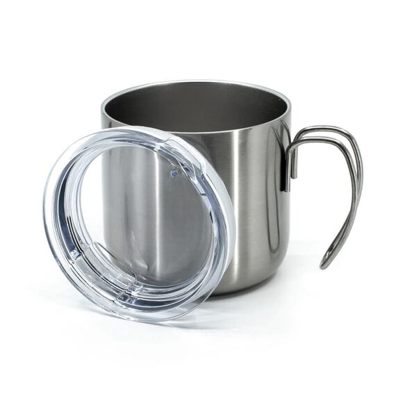 Promosyon ET-3509 Bardak Termos Gümüş 240 ml, Renk: Gümüş, Ölçü: 240 ml 