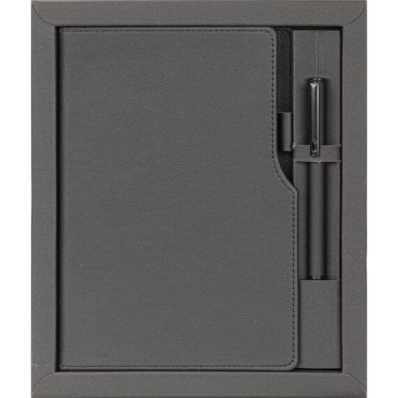 Promosyon ET-KARABUK Hediyelik Set Siyah 24,7 x 21 x 2 cm, Renk: Siyah, Ölçü: 24,7 x 21 x 2 cm 