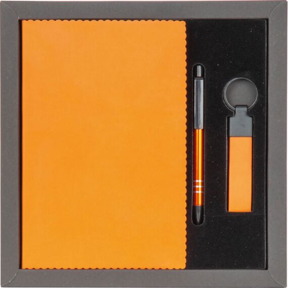 Promosyon ET-CEKMEKOY Hediyelik Set Turuncu 24,5 x 24,5 x 1,6 cm, Renk: Turuncu, Ölçü: 24,5 x 24,5 x 1,6 cm 
