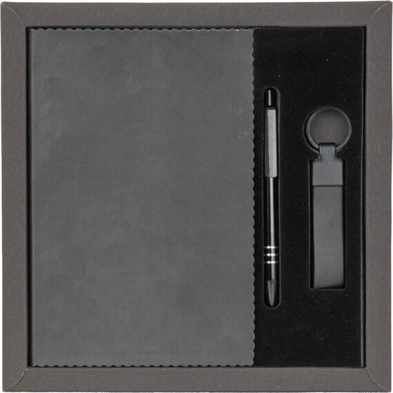 Promosyon ET-CEKMEKOY Hediyelik Set Siyah 24,5 x 24,5 x 1,6 cm, Renk: Siyah, Ölçü: 24,5 x 24,5 x 1,6 cm 