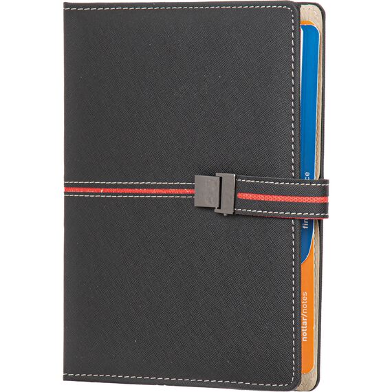 Promosyon ET-TRABZON Organizer Ajanda Siyah 18 x 23 cm, Renk: Siyah, Ölçü: 18 x 23 cm 