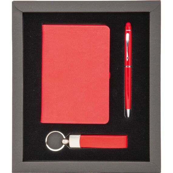 Promosyon ET-KUTAHYA Hediyelik Set Kırmızı 24,7 x 21 x 2 cm, Renk: Kırmızı, Ölçü: 24,7 x 21 x 2 cm 
