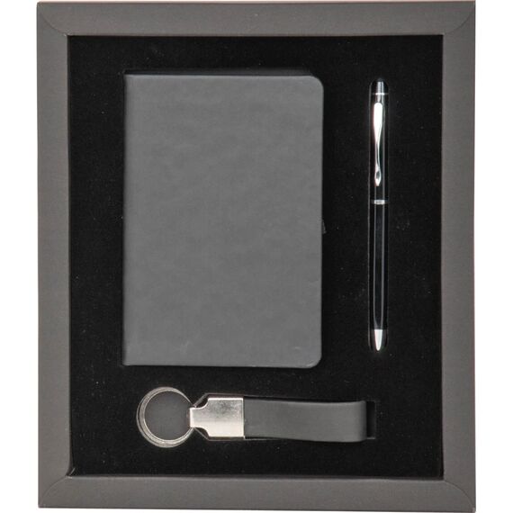Promosyon ET-KUTAHYA Hediyelik Set Siyah 24,7 x 21 x 2 cm, Renk: Siyah, Ölçü: 24,7 x 21 x 2 cm 