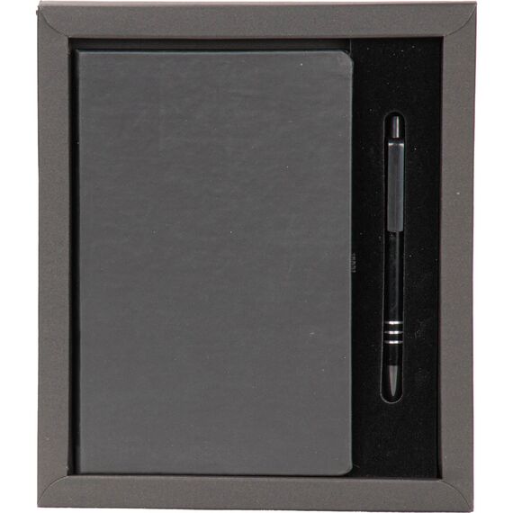 Promosyon ET-BALIKESIR Hediyelik Set Siyah 24,7 x 21 x 2 cm, Renk: Siyah, Ölçü: 24,7 x 21 x 2 cm 