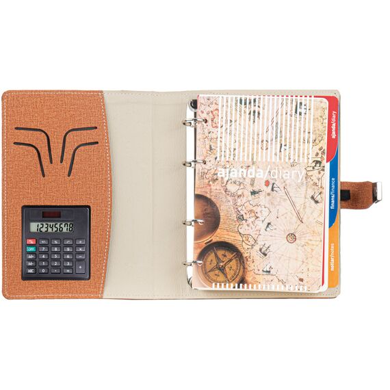 Promosyon ET-MASLAK Organizer Ajanda Lacivert 18 x 23 cm, Renk: Lacivert, Ölçü: 18 x 23 cm , görsel 2