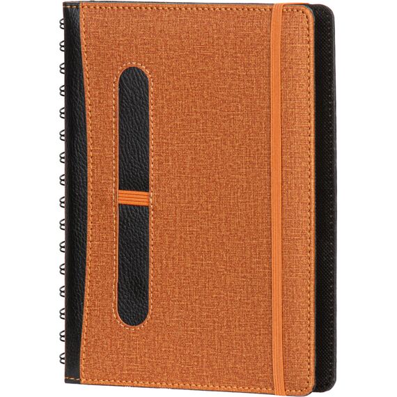 Promosyon ET-GOZTEPE Gizli Spiralli Günlük Ajanda Taba 16,5 x 22 cm, Renk: Taba, Ölçü: 16,5 x 22 cm 