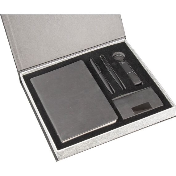 Promosyon ET-AYDIN Hediyelik Set Siyah 28 x 26 x 3,5 cm, Renk: Siyah, Ölçü: 28 x 26 x 3,5 cm 