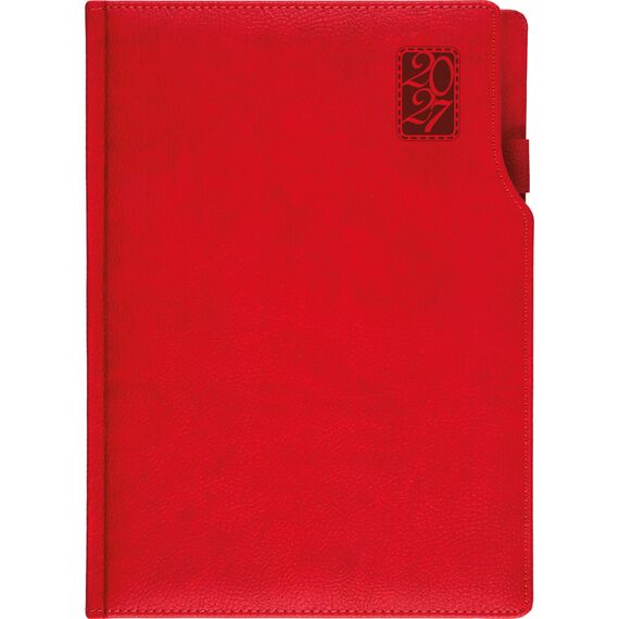 Promosyon ET-BASAKSEHIR Günlük Ajanda Kırmızı 17 x 24 cm, Renk: Kırmızı, Ölçü: 17 x 24 cm 