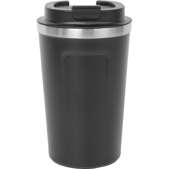 Promosyon ET-3508 Bardak Termos Siyah 380 ml, Renk: Siyah, Ölçü: 380 ml 