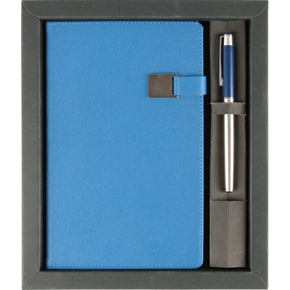 Promosyon ET-BAYBURT Hediyelik Set Lacivert 24,7 x 21 x 2 cm, Renk: Lacivert, Ölçü: 24,7 x 21 x 2 cm 