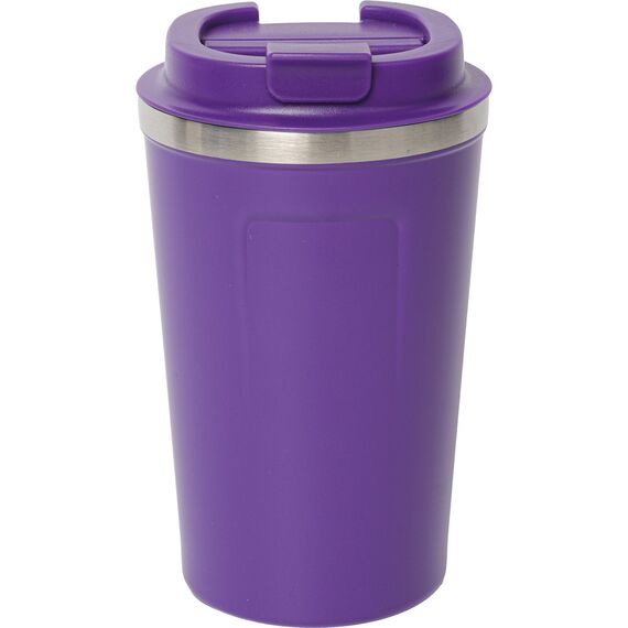 Promosyon ET-3508 Bardak Termos Mor 380 ml, Renk: Mor, Ölçü: 380 ml 