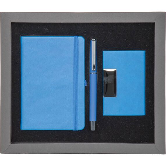Promosyon ET-ALANYA Hediyelik Set Lacivert 24,7 x 21 x 2 cm, Renk: Lacivert, Ölçü: 24,7 x 21 x 2 cm 