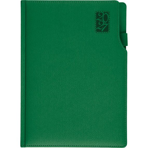 Promosyon ET-BASAKSEHIR Günlük Ajanda Yeşil 17 x 24 cm, Renk: Yeşil, Ölçü: 17 x 24 cm 
