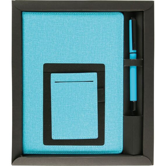 Promosyon ET-RIZE Hediyelik Set Turkuaz 24,7 x 21 x 2 cm, Renk: Turkuaz, Ölçü: 24,7 x 21 x 2 cm 
