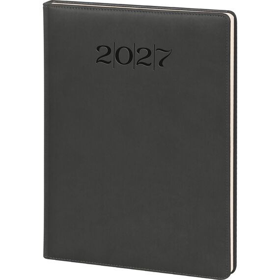 Promosyon ET-BOSTANCI-D Dikişli Günlük Ajanda Siyah 20 x 28 cm, Renk: Siyah, Ölçü: 20 x 28 cm 