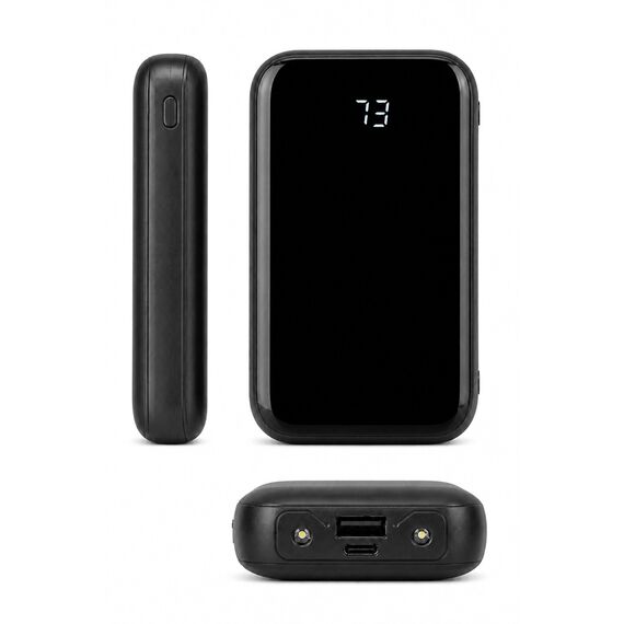 Promosyon ET-PWB-355 Mini Powerbank Siyah 5.000 mAh , görsel 2