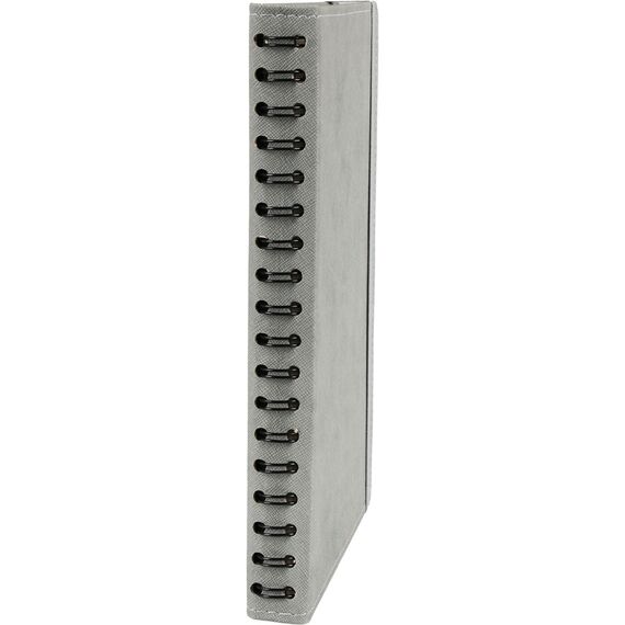 Promosyon ET-HEREKE Gizli Spiralli Günlük Ajanda Gri 17,5 x 24 cm, Renk: Gri, Ölçü: 17,5 x 24 cm , görsel 4