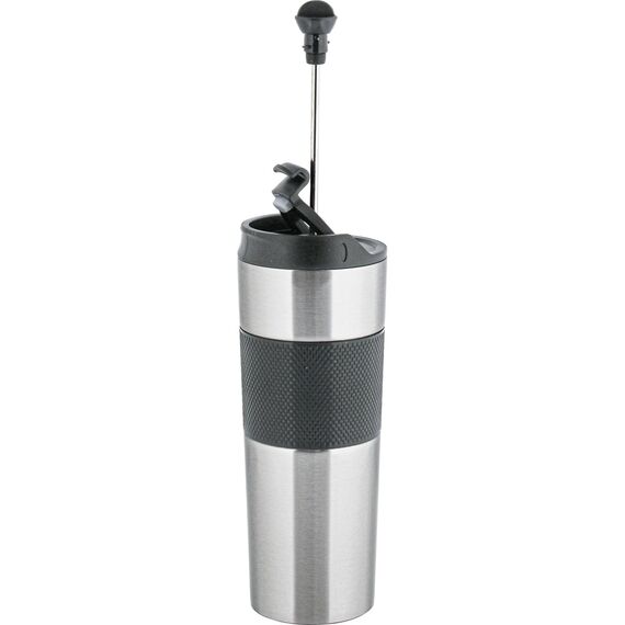 Promosyon ET-3554 French Press Termos Gümüş 500 ml, Renk: Gümüş, Ölçü: 500 ml , görsel 2