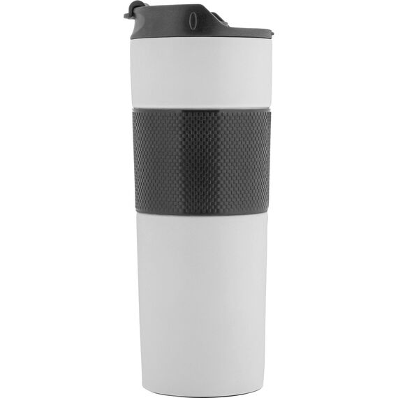 Promosyon ET-3554 French Press Termos Beyaz 500 ml, Renk: Beyaz, Ölçü: 500 ml 