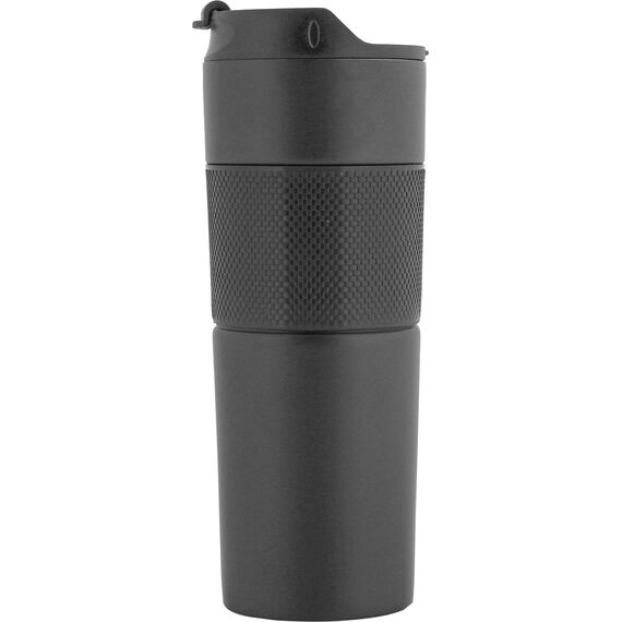 Promosyon ET-3554 French Press Termos Siyah 500 ml, Renk: Siyah, Ölçü: 500 ml 