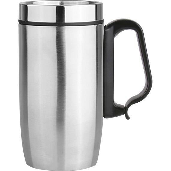 Promosyon ET-3527 Bardak Termos Gümüş 280 ml, Renk: Gümüş, Ölçü: 280 ml 