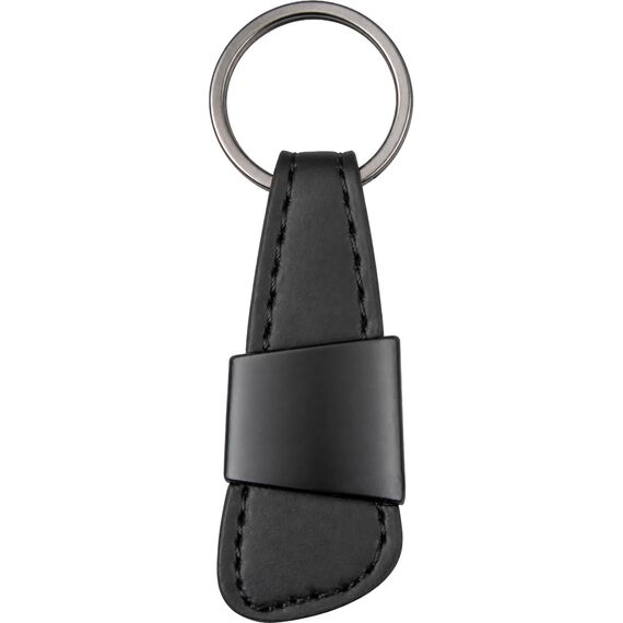 Promosyon ET-AN-5150 Çift Yön Anahtarlık Siyah 2,7 x 8,5 cm, Renk: Siyah, Ölçü: 2,7 x 8,5 cm 