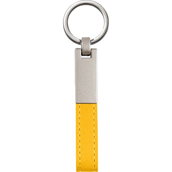 Promosyon ET-AN-5180 Çift Yön Anahtarlık Sarı 2 x 10,5 cm, Renk: Sarı, Ölçü: 2 x 10,5 cm 