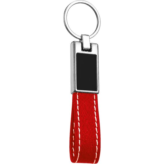 Promosyon ET-AN-4285 Çift Yön Anahtarlık Kırmızı 1,9 x 11,5 cm, Renk: Kırmızı, Ölçü: 1,9 x 11,5 cm 
