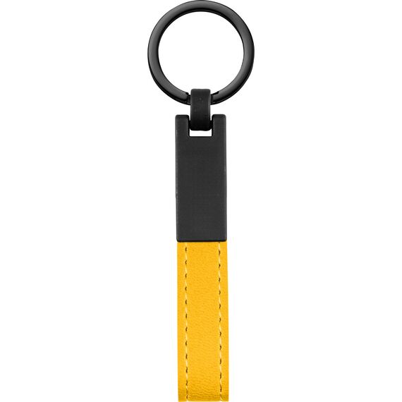 Promosyon ET-AN-5185 Çift Yön Anahtarlık Sarı 2 x 10,5 cm, Renk: Sarı, Ölçü: 2 x 10,5 cm 
