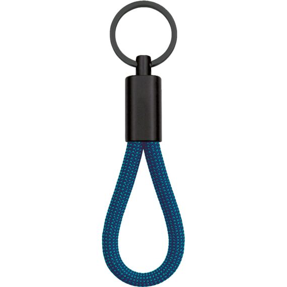 Promosyon ET-AN-5340 Çift Yönlü Anahtarlık Lacivert 3 x 12.5 cm, Renk: Lacivert, Ölçü: 3 x 12.5 cm 