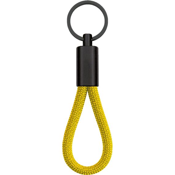 Promosyon ET-AN-5340 Çift Yönlü Anahtarlık Sarı 3 x 12.5 cm, Renk: Sarı, Ölçü: 3 x 12.5 cm 