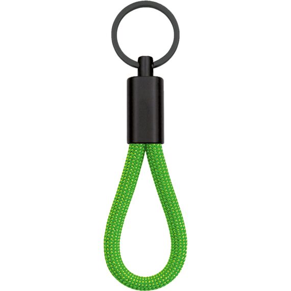 Promosyon ET-AN-5340 Çift Yönlü Anahtarlık Yeşil 3 x 12.5 cm, Renk: Yeşil, Ölçü: 3 x 12.5 cm 
