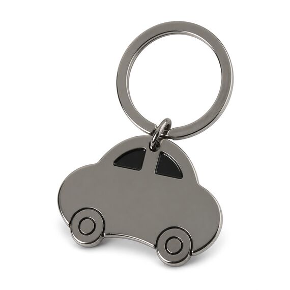 Promosyon ET-AN-5386 Çift Yön Anahtarlık Füme 4,2 x 8 cm, Renk: Füme, Ölçü: 4,2 x 8 cm 