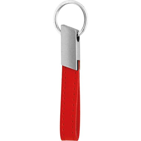 Promosyon ET-AN-5310 Çift Yön Anahtarlık Kırmızı 1,2 x 10 cm, Renk: Kırmızı, Ölçü: 1,2 x 10 cm 