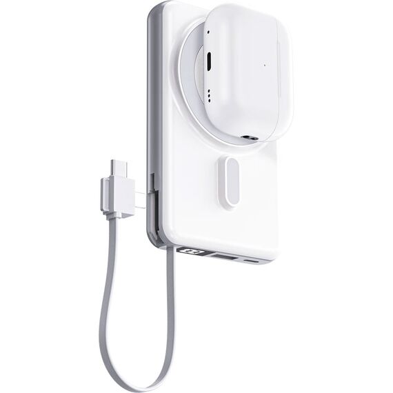 Promosyon ET-PWB-10 4 İn 1 Powerbank Beyaz 10.000 mAh , görsel 2