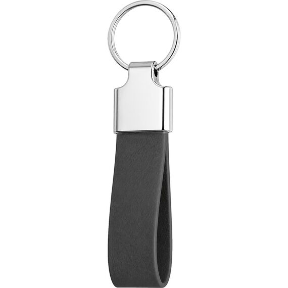 Promosyon ET-AN-5090 Çift Yön Anahtarlık Siyah 2,3 x 11,9 cm, Renk: Siyah, Ölçü: 2,3 x 11,9 cm 