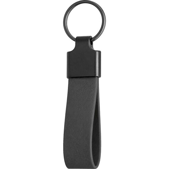 Promosyon ET-AN-5095 Çift Yön Anahtarlık Siyah 2,3 x 11,9 cm, Renk: Siyah, Ölçü: 2,3 x 11,9 cm 