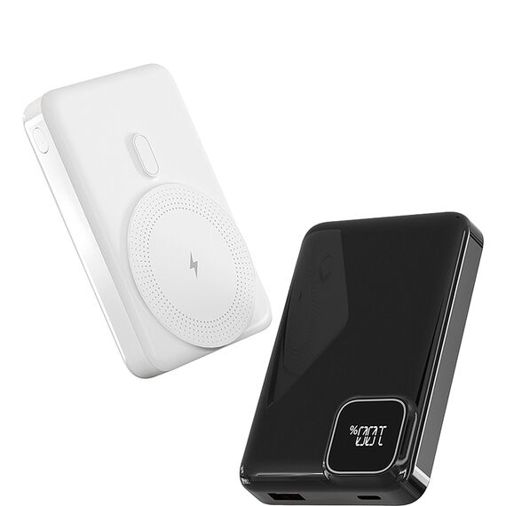 Promosyon ET-PWB-60 Magsafe Powerbank Siyah 10.000 mAh, Renk: Siyah, Ölçü: 10.000 mAh , görsel 3