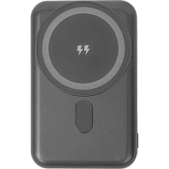 Promosyon ET-PWB-650 Magsafe Powerbank Siyah 5.000 mAh, Renk: Siyah, Ölçü: 5.000 mAh 