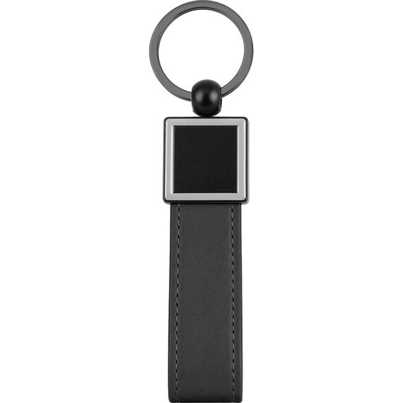 Promosyon ET-AN-5100 Çift Yön Anahtarlık Siyah 2,4 x 12 cm, Renk: Siyah, Ölçü: 2,4 x 12 cm 