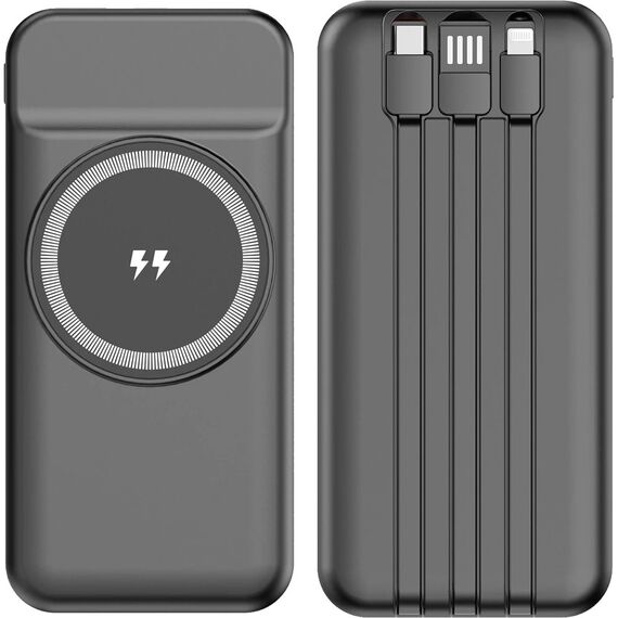 Promosyon ET-PWB-150 Magsafe Powerbank Siyah 10.000 mAh, Renk: Siyah, Ölçü: 10.000 mAh , görsel 2