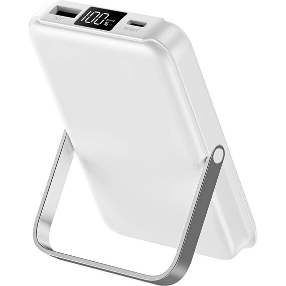 Promosyon ET-PWB-160 Magsafe Powerbank Beyaz 10.000 mAh, Renk: Beyaz, Ölçü: 10.000 mAh , görsel 3