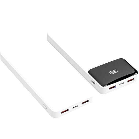 Promosyon ET-PWB-480 Powerbank Beyaz 10.000 mAh , görsel 2