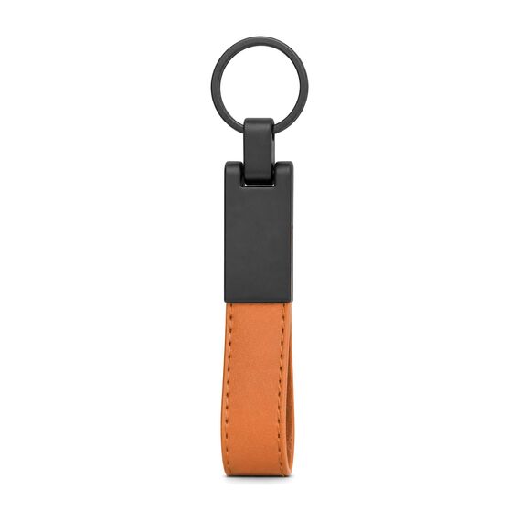 Promosyon ET-AN-5085 Çift Yön Anahtarlık Taba 2 x 11,3 cm, Renk: Taba, Ölçü: 2 x 11,3 cm 