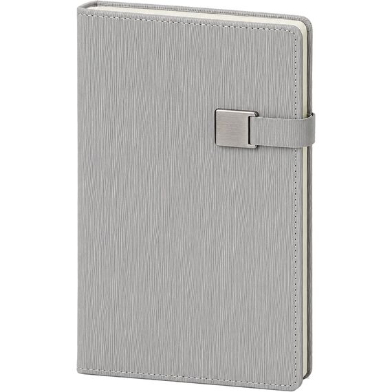 Promosyon ET-BEYLIKDUZU Tarihsiz Defter Gri 13 x 21 cm, Renk: Gri, Ölçü: 13 x 21 cm 