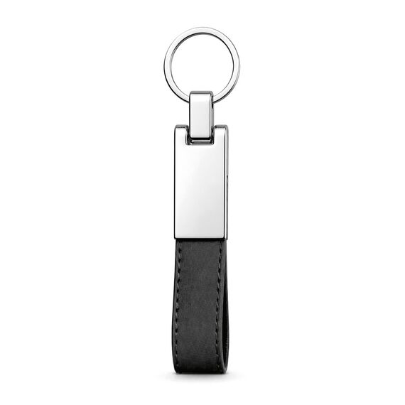 Promosyon ET-AN-5285 Çift Yön Anahtarlık Siyah 2 x 11,3 cm, Renk: Siyah, Ölçü: 2 x 11,3 cm 
