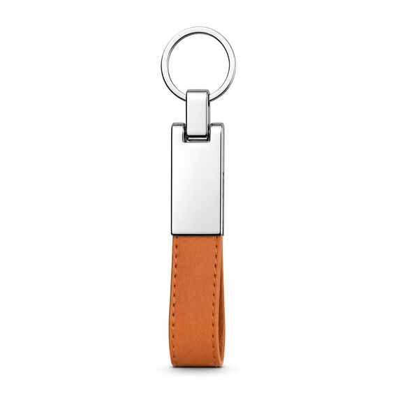 Promosyon ET-AN-5285 Çift Yön Anahtarlık Taba 2 x 11,3 cm, Renk: Taba, Ölçü: 2 x 11,3 cm 